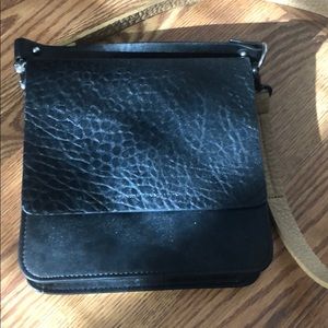 Black French connection cross body.